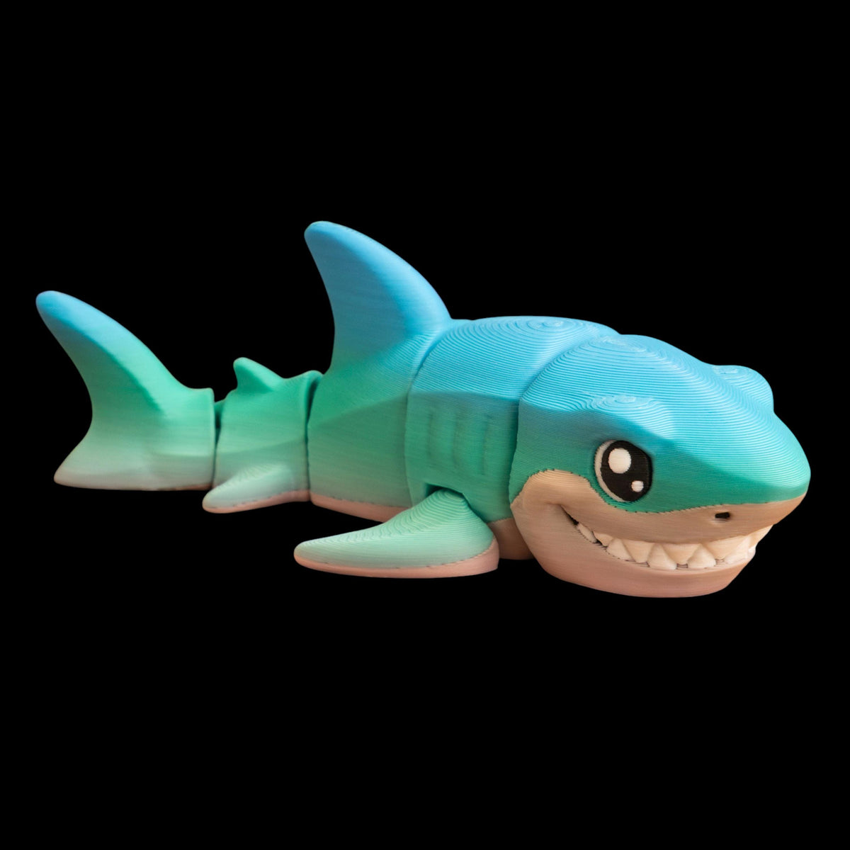 Collector Marine Animal Articulated Shark Figurine Premium PLA Material Great White Model Posable Joints Design Desktop Display Item Office Accessory Decoration Multiple Color Options Detailed Shark Representation Ocean Creature Collection