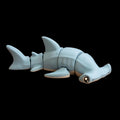 Premium PLA Construction Articulated Hammerhead Shark Figure Movable Joint Design Multiple Size Options Available