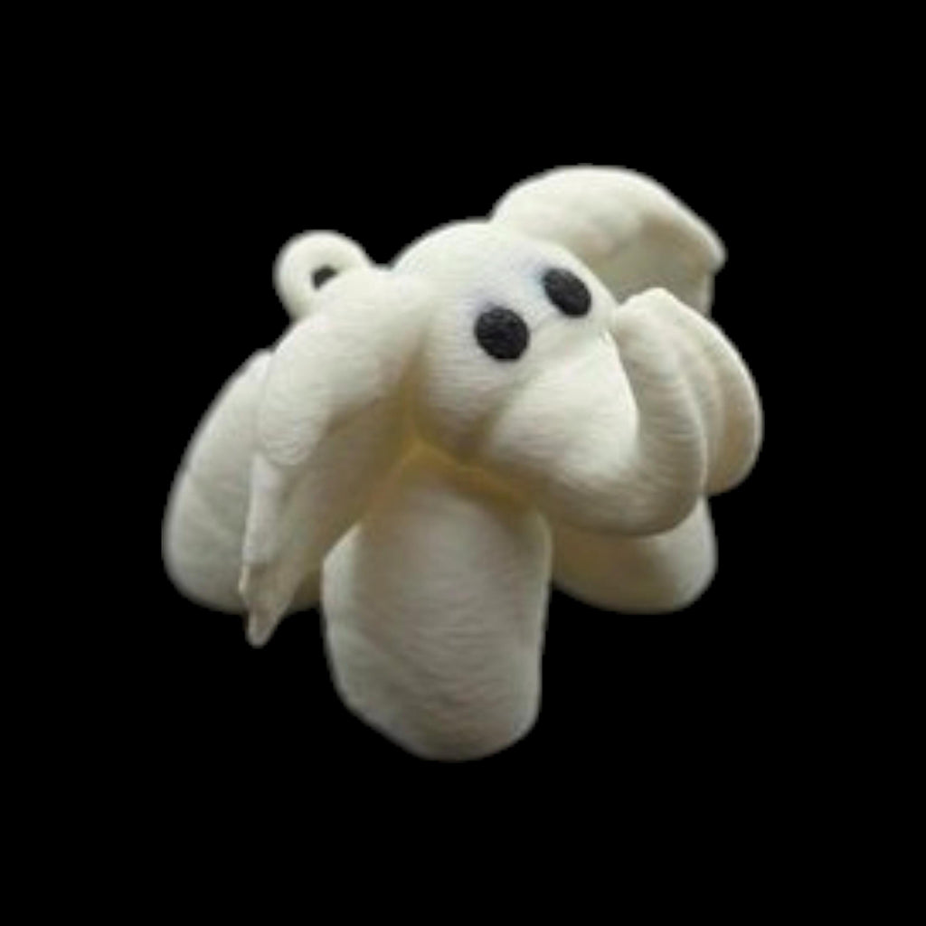 2 Different Elephant Towel Keychain Cruise Line Souvenir Travel Accessory Vacation Gift Towel Animal Charm Novelty Item