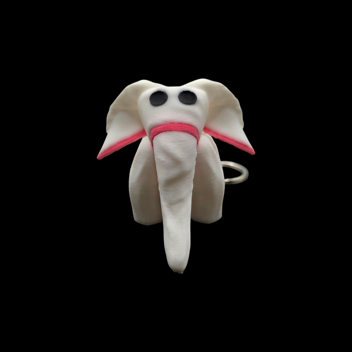 4 Different White Elephant Towel Animal Keychain Cruise Lines Souvenir Travel Accessory Vacation