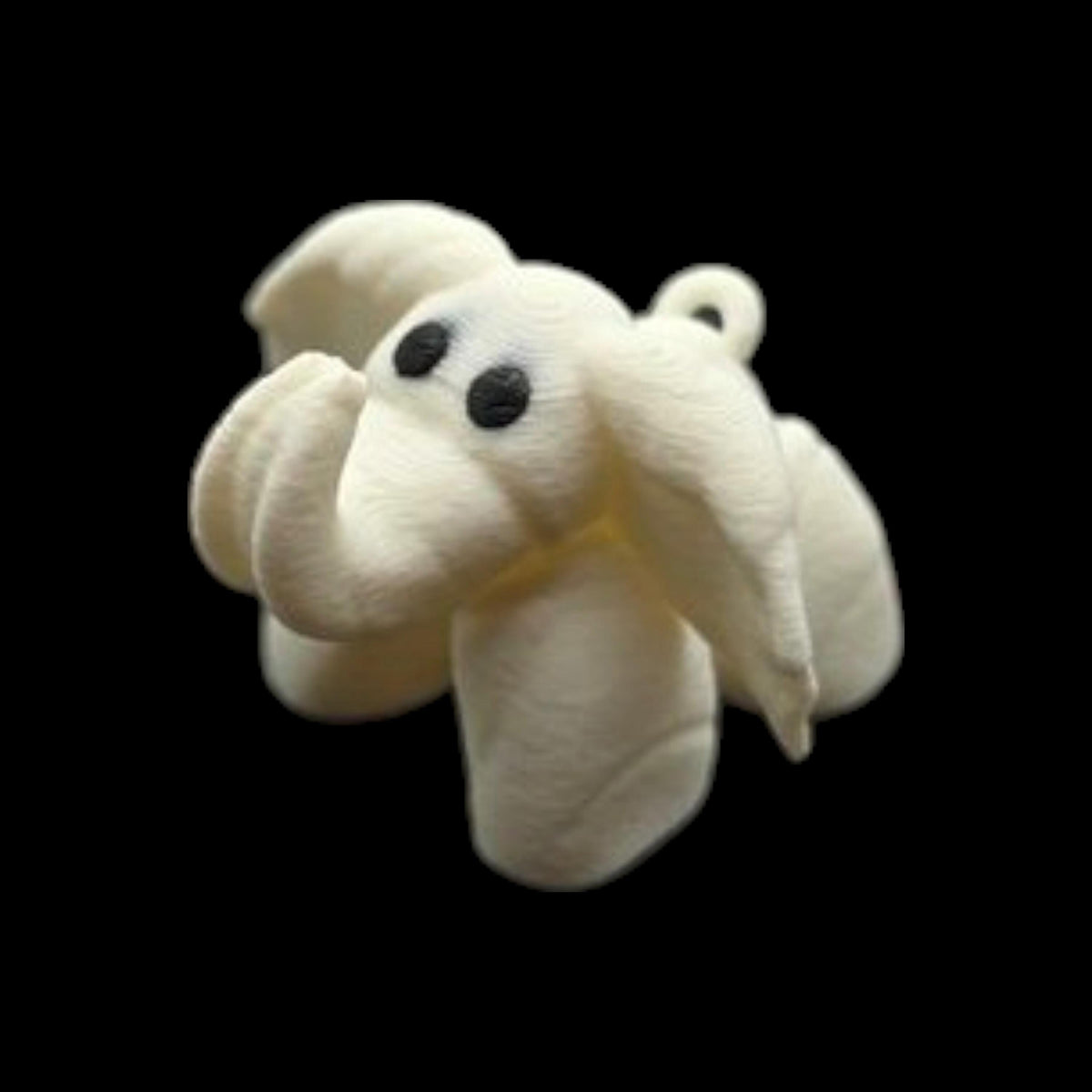 2 Different Elephant Towel Keychain Cruise Line Souvenir Travel Accessory Vacation Gift Towel Animal Charm Novelty Item