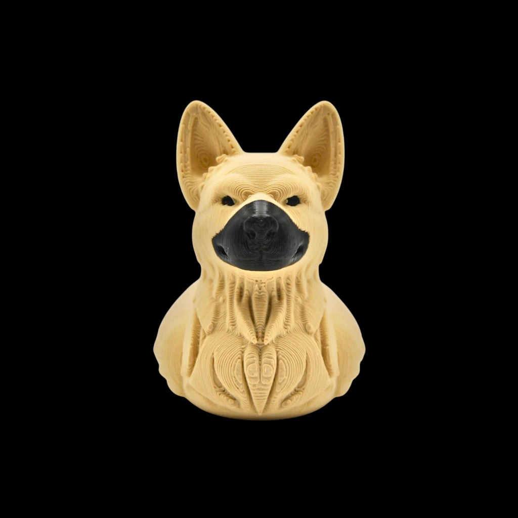 German Shepherd Duck Black & Brown Jeep Ducking Cruise Line Dog Lovers