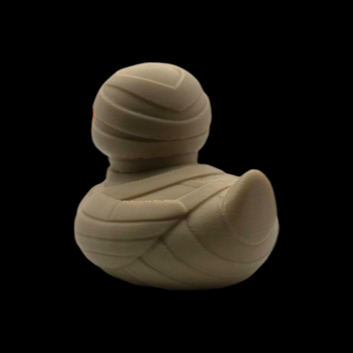 Halloween Mummy Duck Figurine Spooky Bandage Wrapped Egyptian - JM Designs-