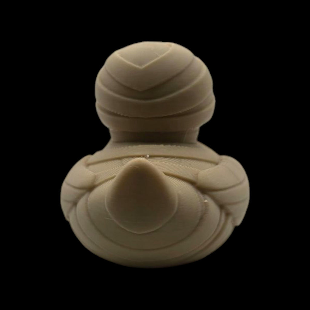 Halloween Mummy Duck Figurine Spooky Bandage Wrapped Egyptian - JM Designs-