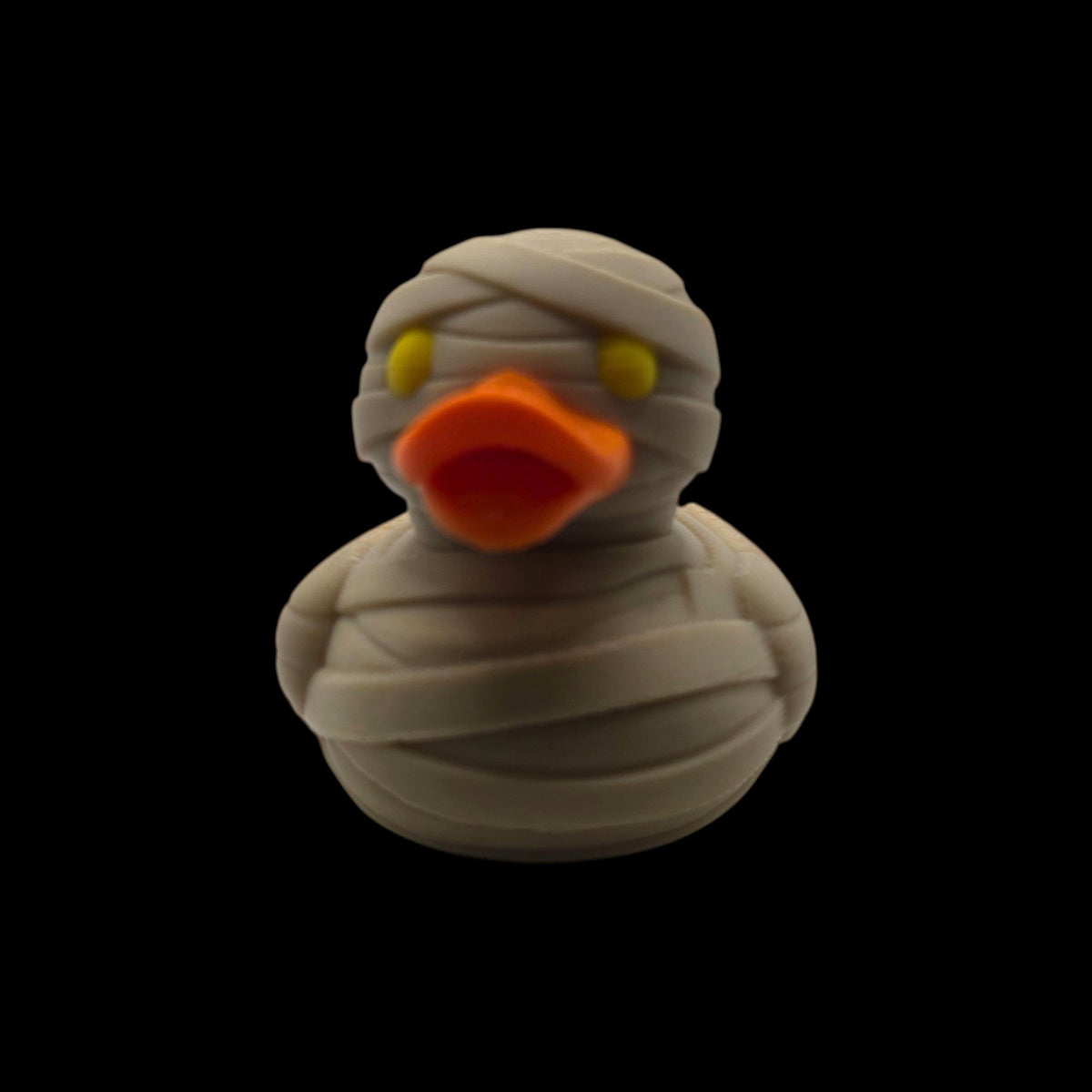 Halloween Mummy Duck Figurine Spooky Bandage Wrapped Egyptian - JM Designs-