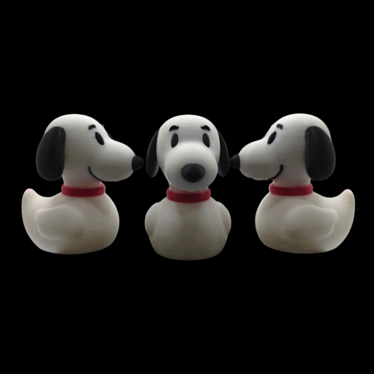 Snoopy Inspired Duck Figure Cartoon Mashup Decoration Display Desk Accessory Shelf Peanuts Inspired Character