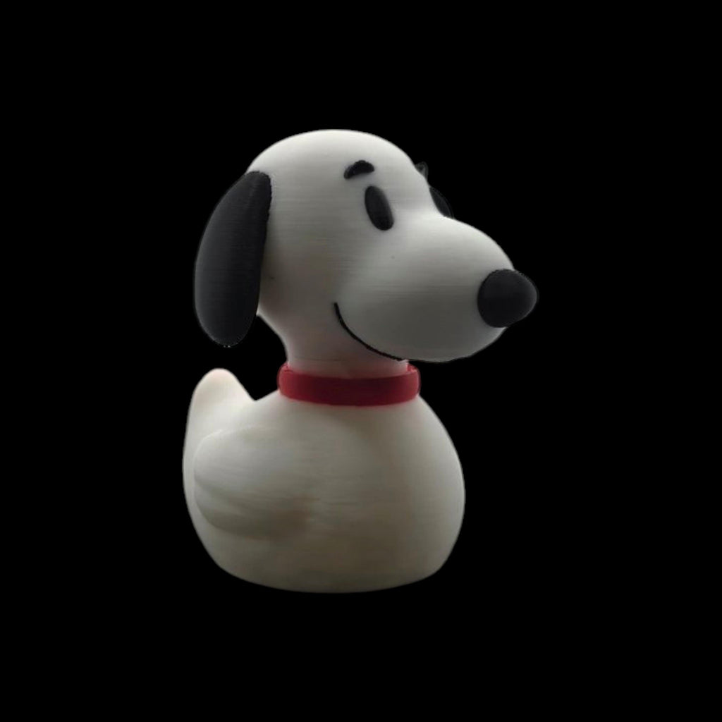 Snoopy Inspired Duck Figure Cartoon Mashup Decoration Display Desk Accessory Shelf Peanuts Inspired Character