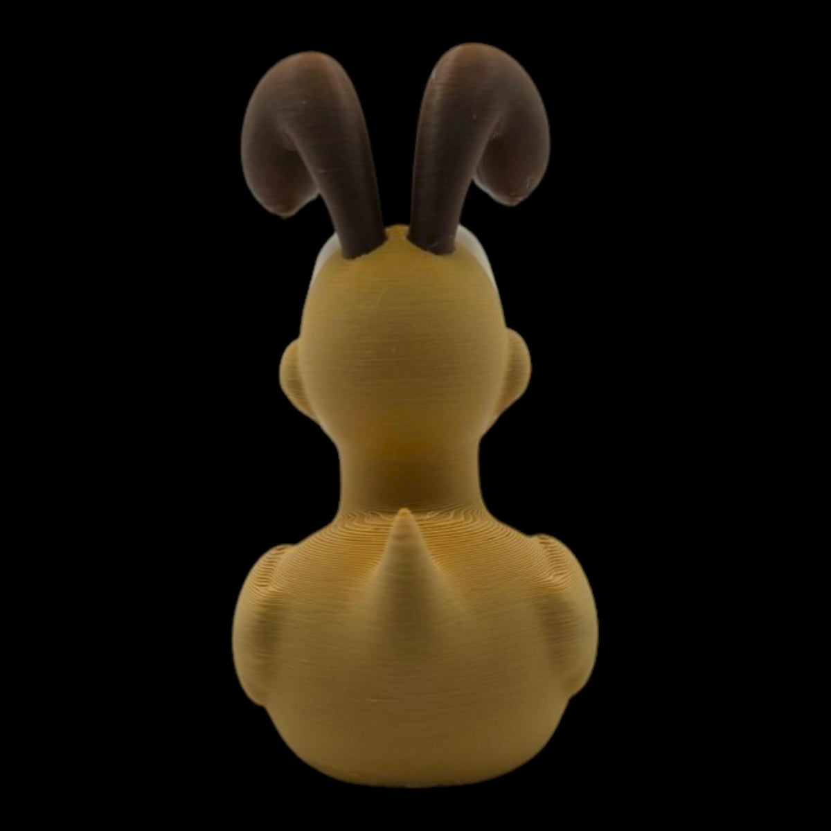 3D Printed Odie Figurine Cartoon Character Display Piece Desk Decoration Comic Collectible Garfield Series Yellow