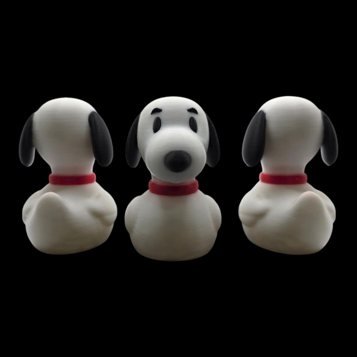 Snoopy Inspired Duck Figure Cartoon Mashup Decoration Display Desk Accessory Shelf Peanuts Inspired Character