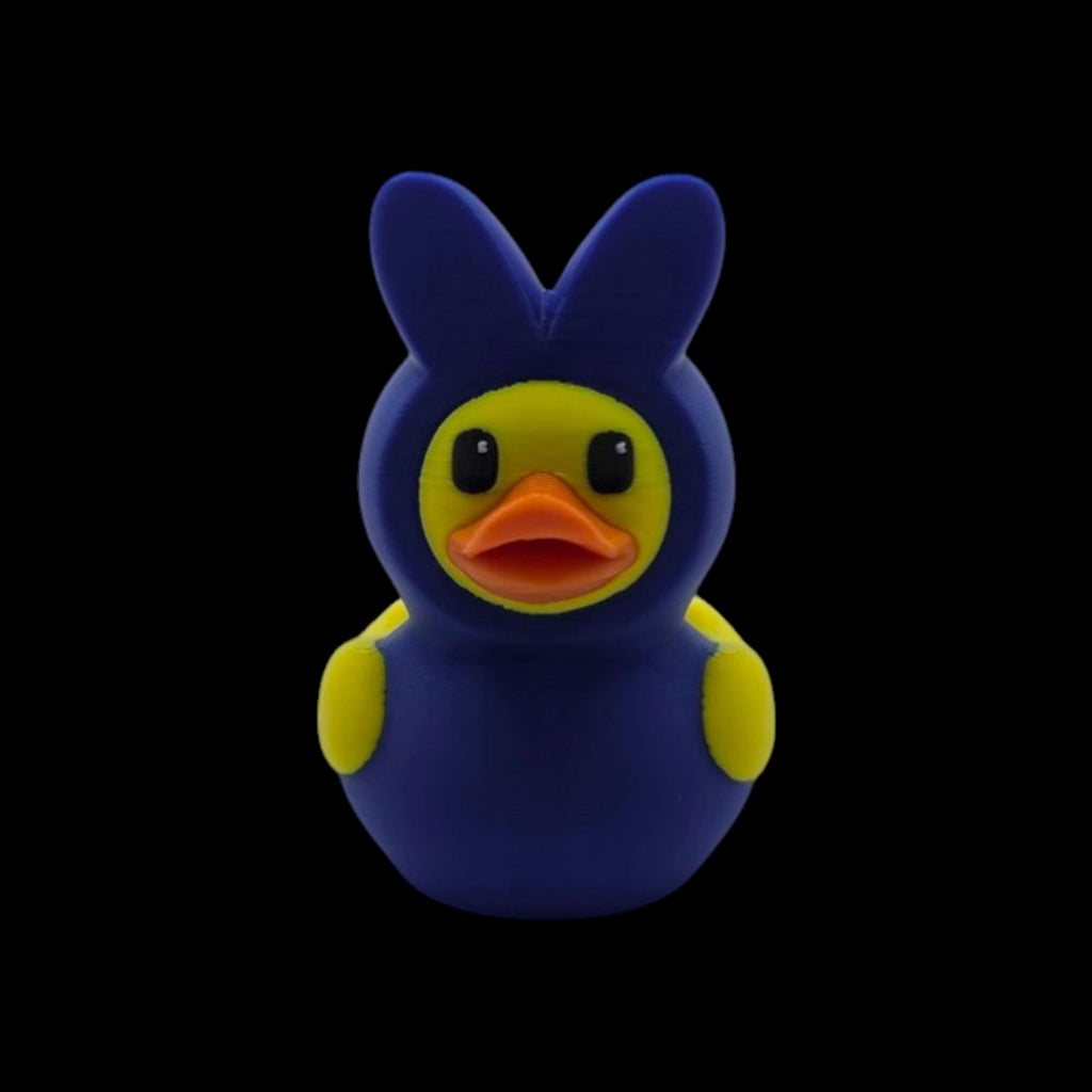 3d Printed Duck Figurine Toy Marshmallow Peep Easter Decoration Accessory Candy Shaped Ornament Blue Pink