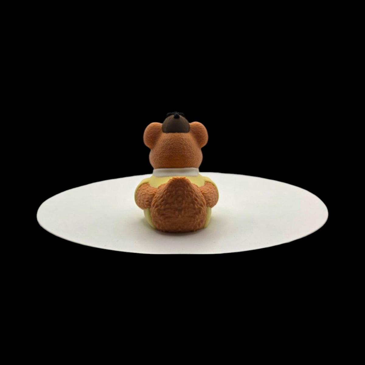 Premium Printed Figurine Fozzie Bear Duck Character Collectible Miniature Statue High Quality Construction Glossy Finish