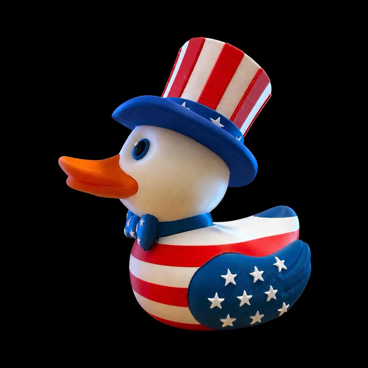Uncle Sam Duck Patriotic Ducking America Display USA Decoration Adorable 4th July Decor