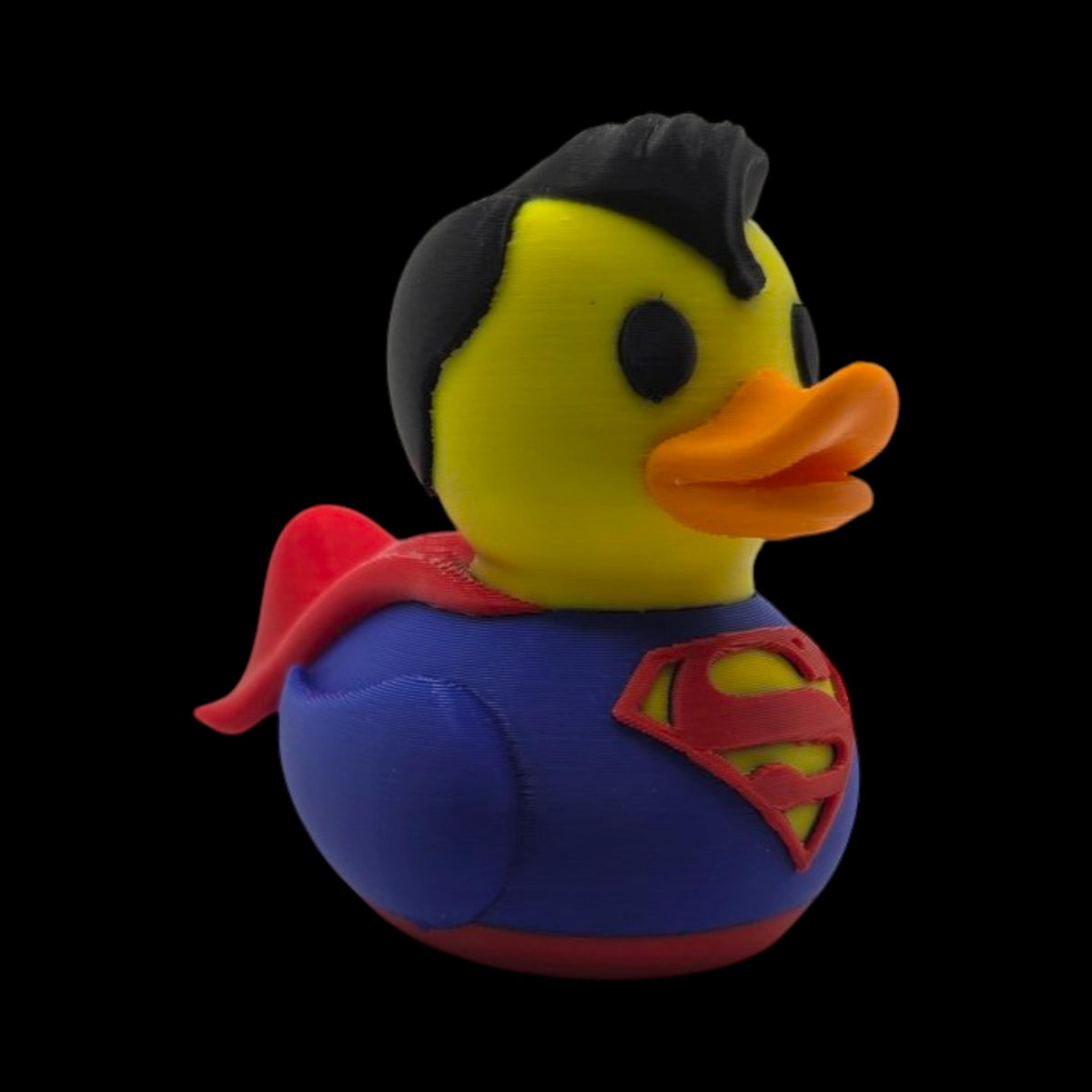 Inspired Superman Duck Collectible Superhero Fan Comic Hero Dashboard Miniature Jeep Ducking Novelty