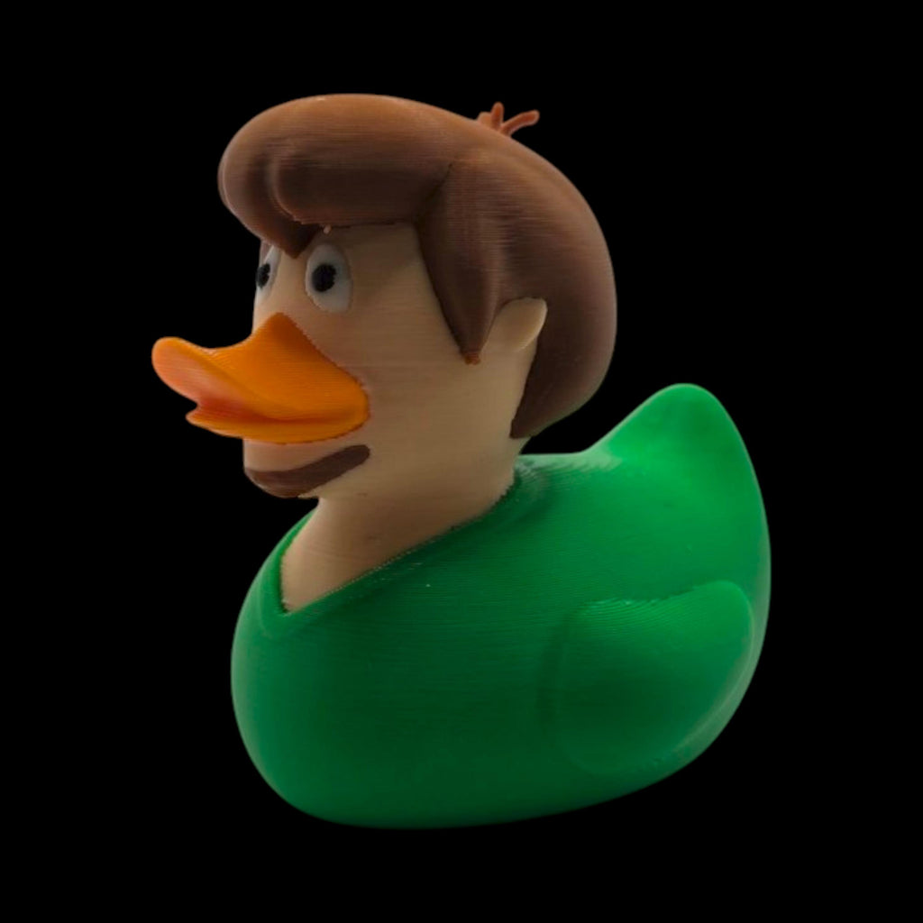 Shaggy Inspired Duck Collectible Cartoon Character Mystery Solver 3d Printed Mystery Machine Jeep Dash