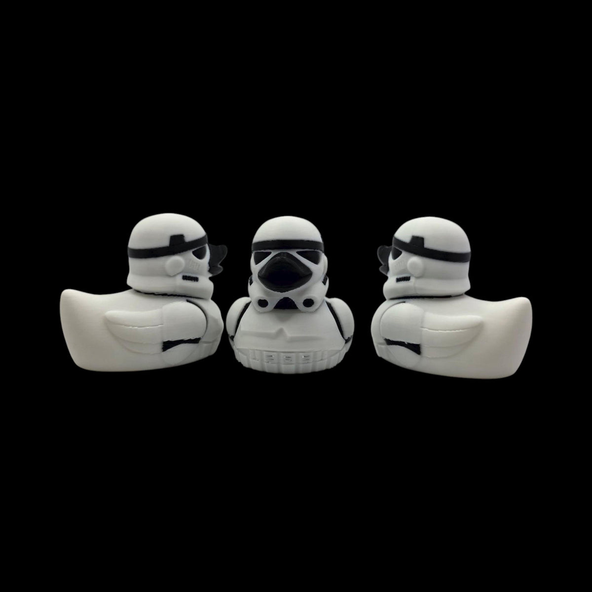 Stormtrooper Inspired Duck Star Wars Fan Geek Desk Toy Shelf Display Office Decoration Sci Jeep Ducking