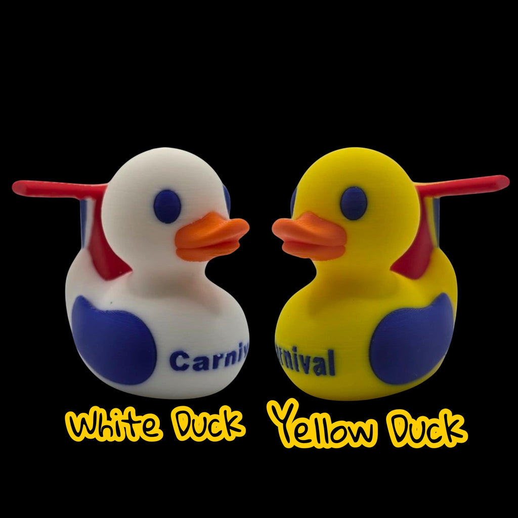Carnival Cruise Duck Decoration Nautical Bathroom Accent Beach House Decor White Red Blue Design Three Size Options Detailed Wings Coastal Home Collection Seaside Theme Gift Perfect Cruise Memory Keepsake Maritime Style Ornament Summer