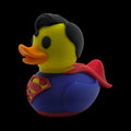 Duck Figurine Superman Collectible Miniature Toy Perfect Gift Office Coworker Present Superhero Fan Memorabilia
