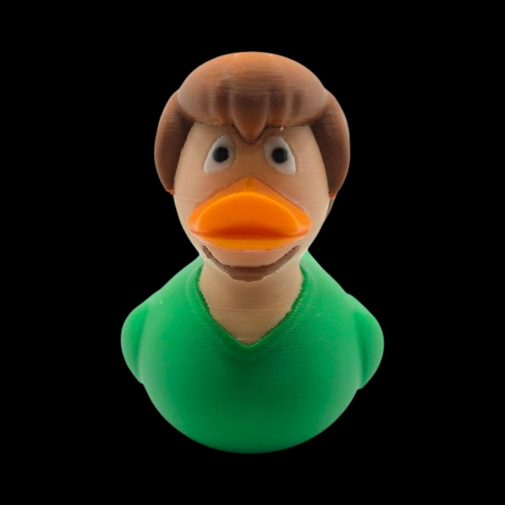 Shaggy Inspired Duck Collectible Cartoon Character Mystery Solver 3d Printed Mystery Machine Jeep Dash