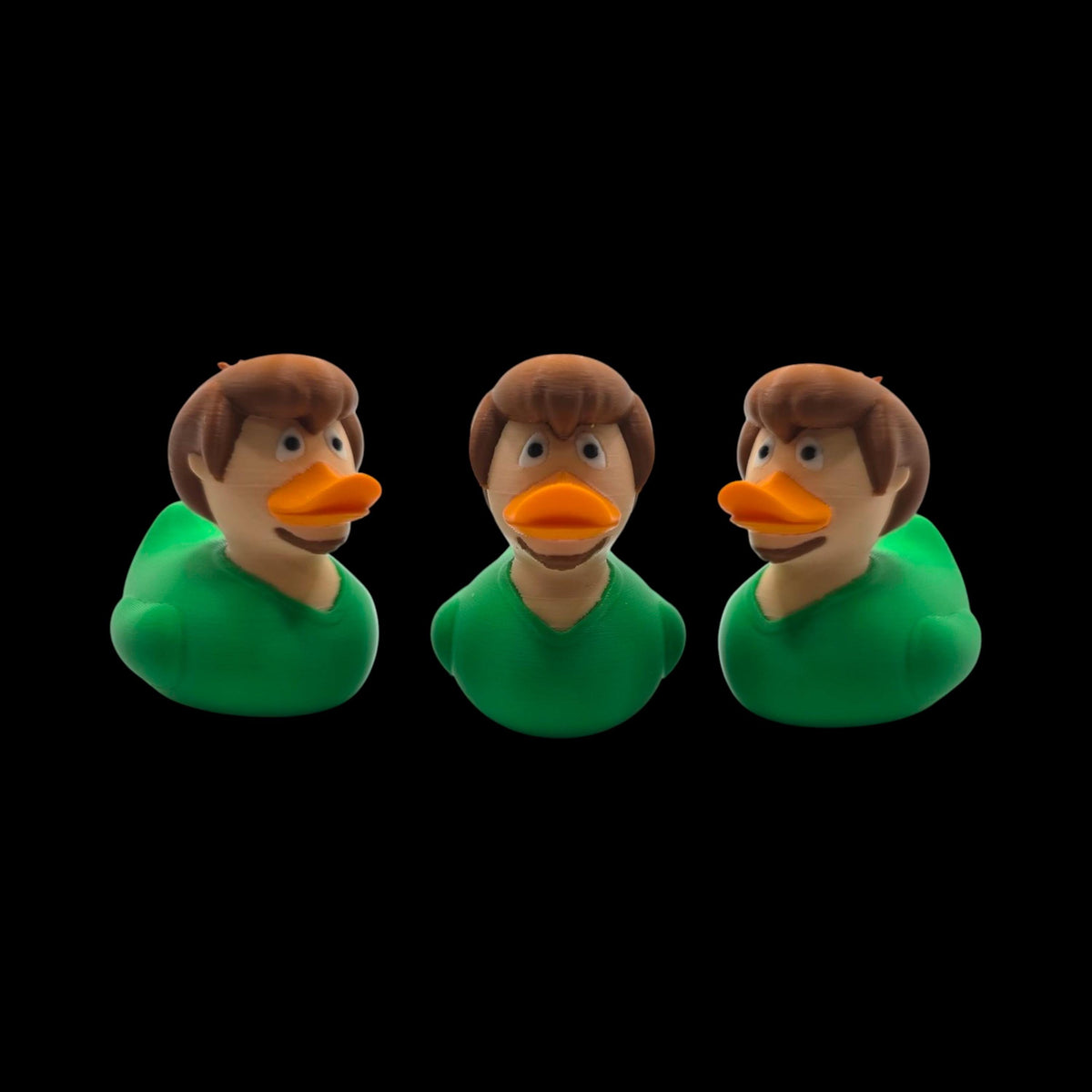 Shaggy Inspired Duck Collectible Cartoon Character Mystery Solver 3d Printed Mystery Machine Jeep Dash