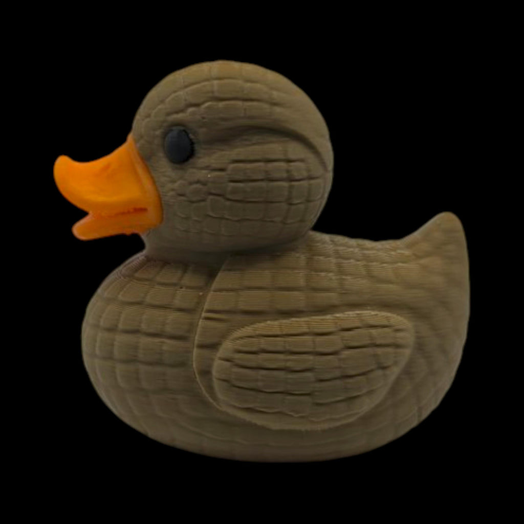Dashboard Ornament Armadillo Duck Collectible Statue 3D Printed Figurine Desk Toy Premium Textured Design