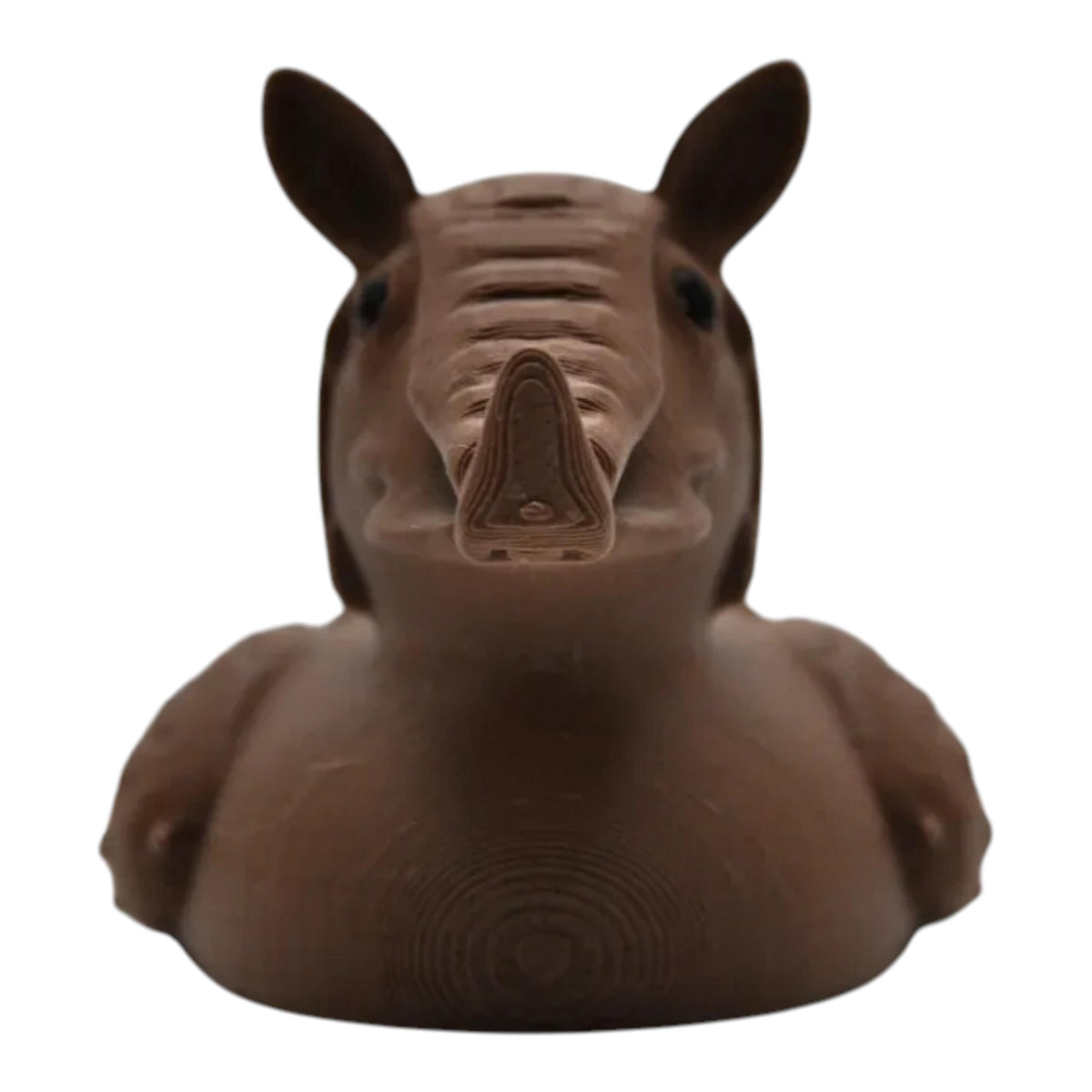 Texas Wildlife Collectible Armadillo Duck Figurine Animal Enthusiast Gift Textured Design Armor Plating