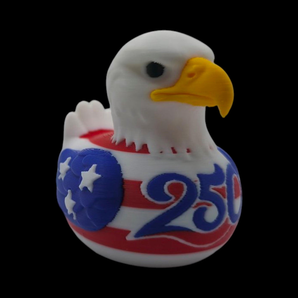 Patriotic Duck 250th Anniversary Celebration Jeep Ducking Cruise Line Collectible 4th Of July