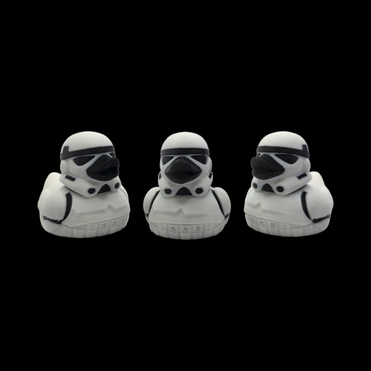 star wars collectible, collectible rubber duck, duck stormtrooper design, design white helmet, helmet bathroom ornament
