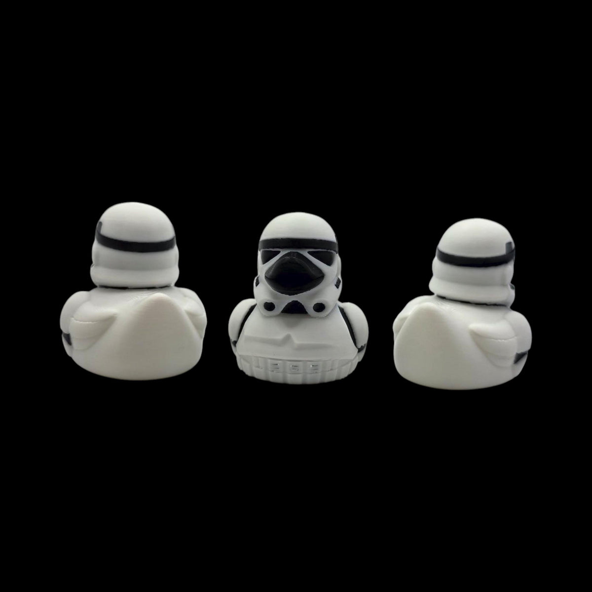 Stormtrooper Inspired Duck Star Wars Fan Geek Desk Toy Shelf Display Office Decoration Sci Jeep Ducking