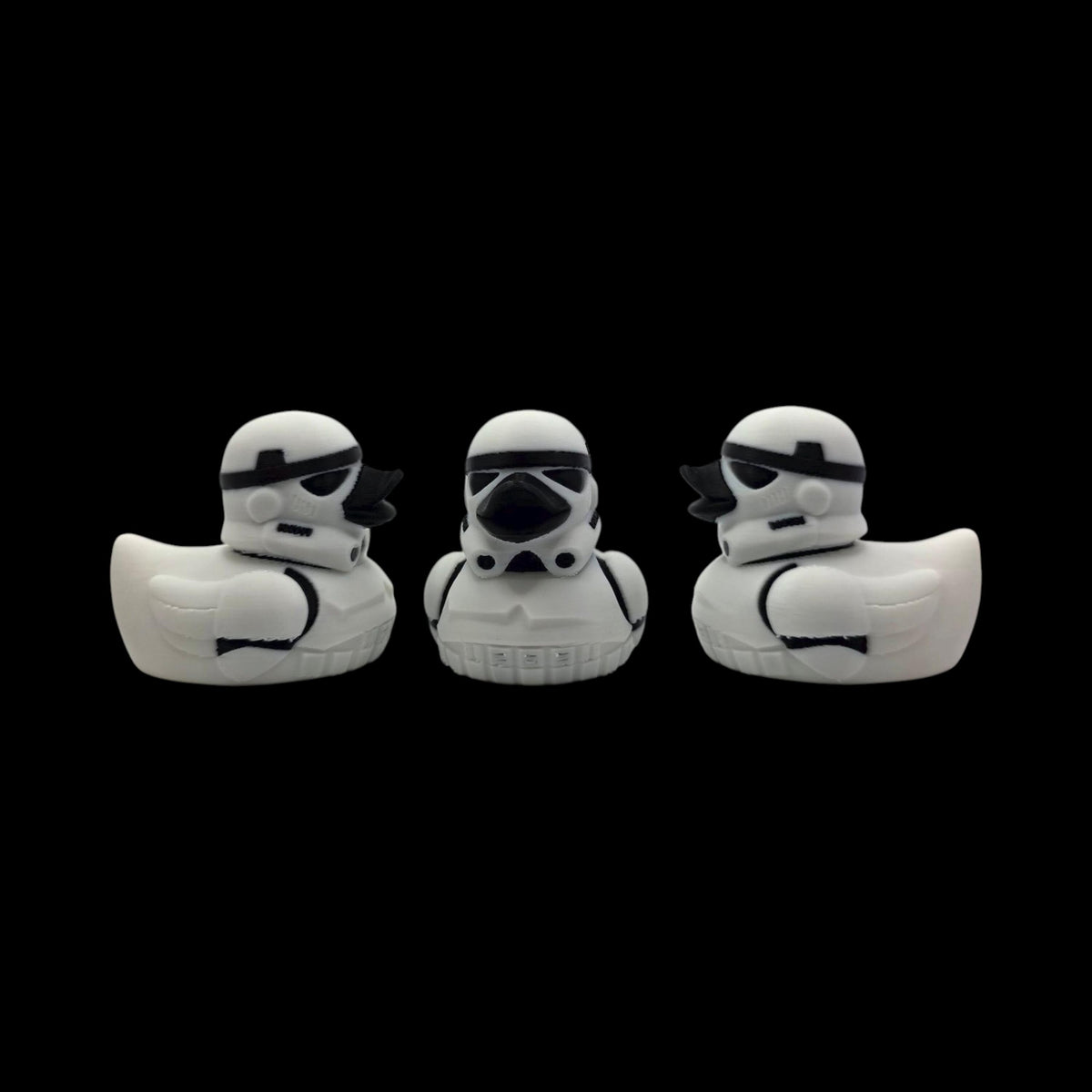 Stormtrooper Inspired Duck Star Wars Fan Geek Desk Toy Shelf Display Office Decoration Sci Jeep Ducking