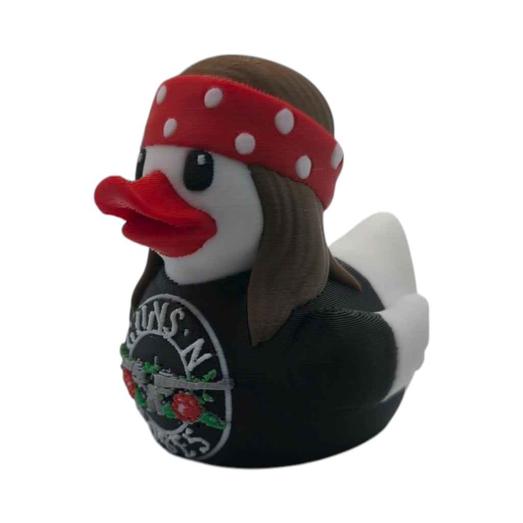 Music Fan Gift Collection Guns N Roses Rubber Ducks Collectible Pair Axl Rose Slash Character Design