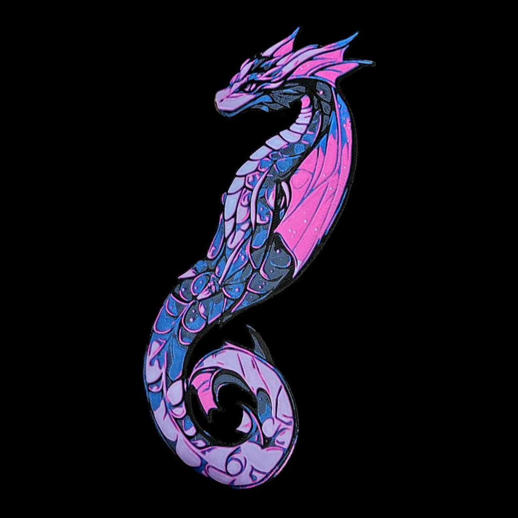 Wyvern Dragon Bookmarkes Set #1 Crystal, # 2 Sea, #3 Crimson and #4 Forest