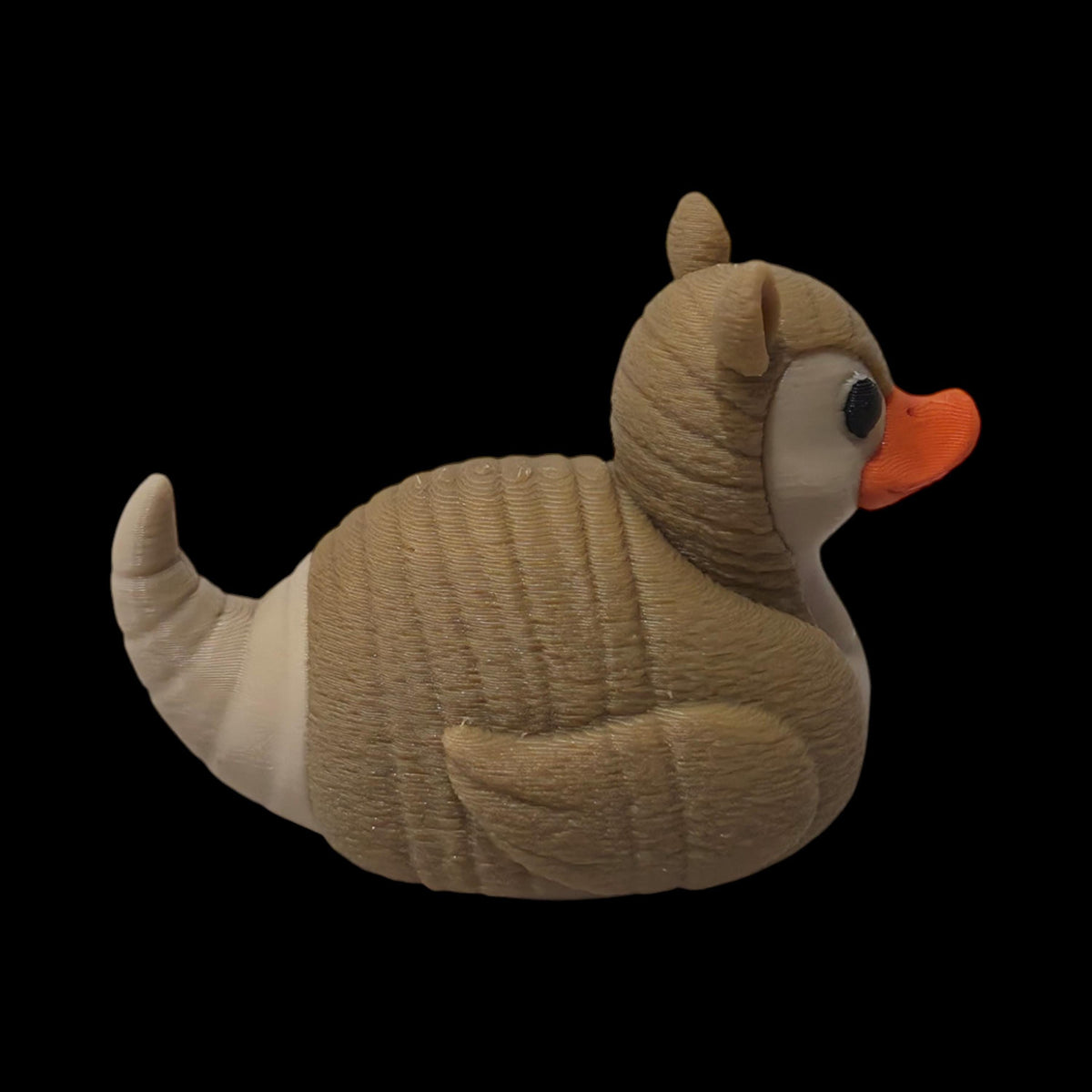 Armadillo Duck Figurine Desk Toy Office Animal Enthusiast Collectible Statue Dashboard Ornament Cruise Ducking