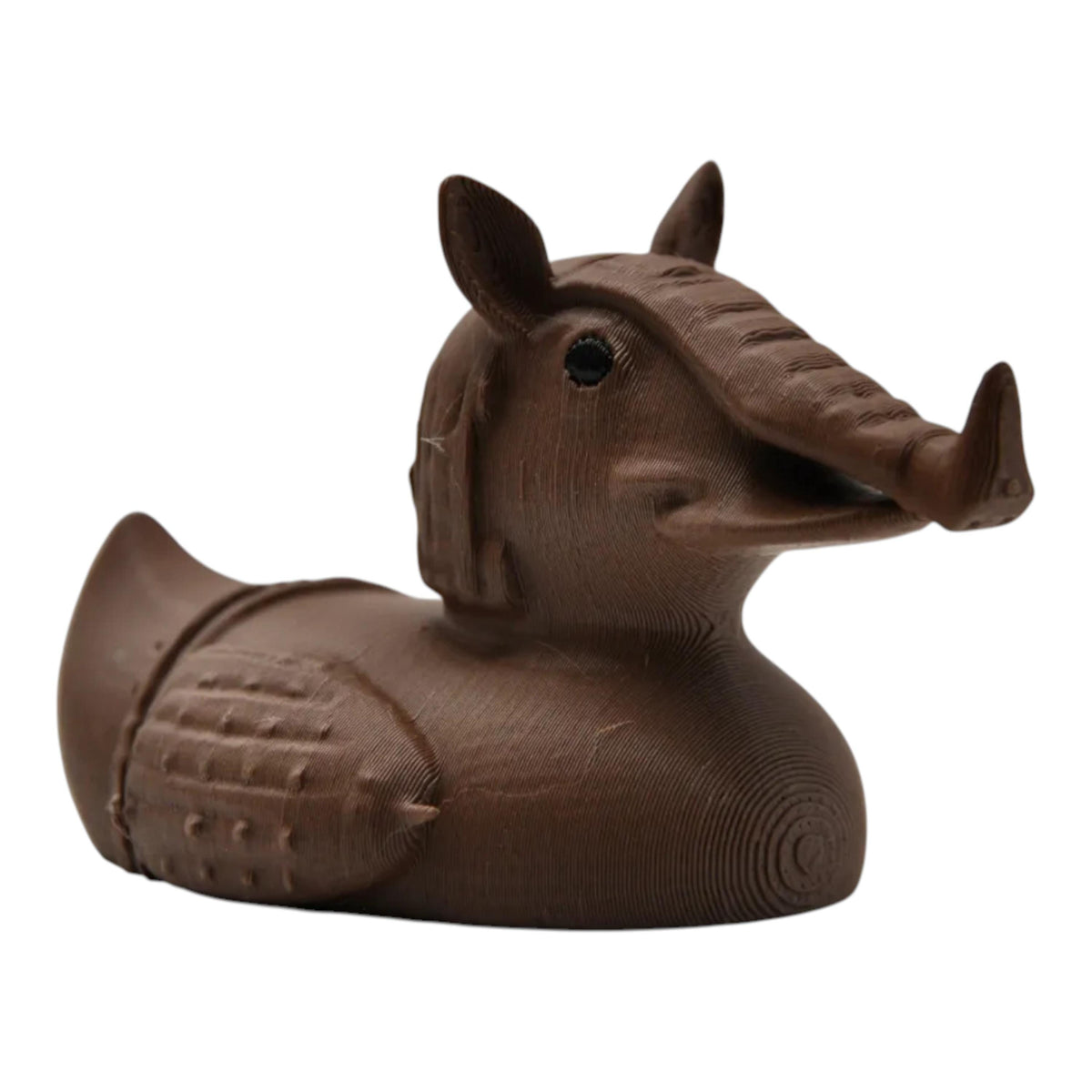 Armadillo Duck Figurine Desk Toy Office Animal Enthusiast Collectible Statue Dashboard Ornament Cruise Ducking