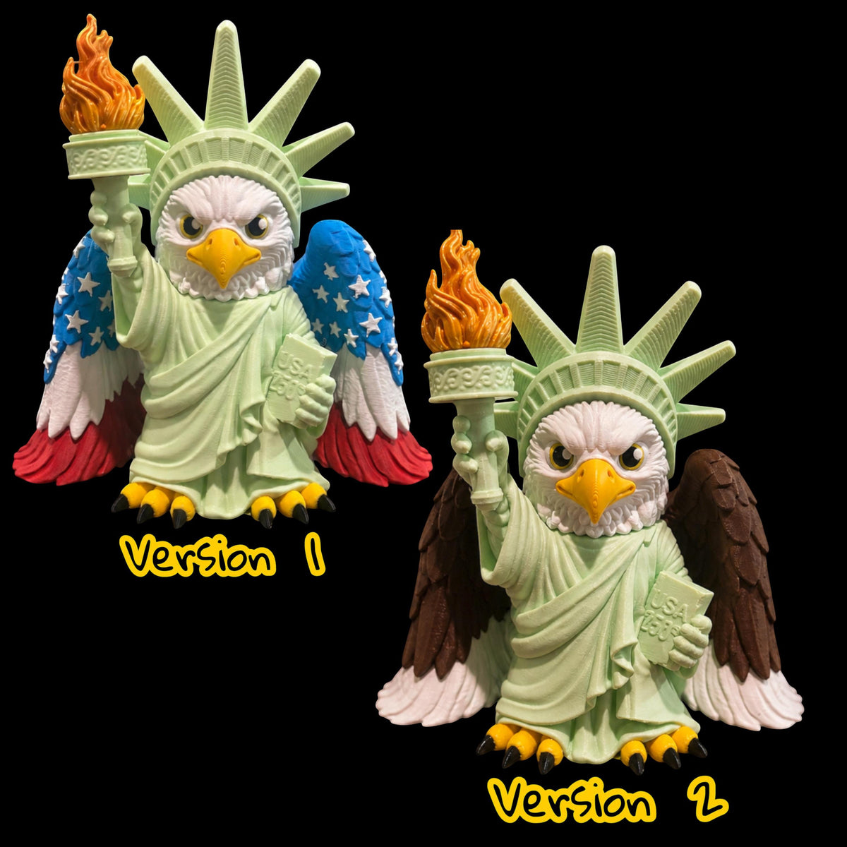 Eagle Statue of Liberty Figurine: 250th Anniversary Limited Edition Desk Pal Interdependence Day