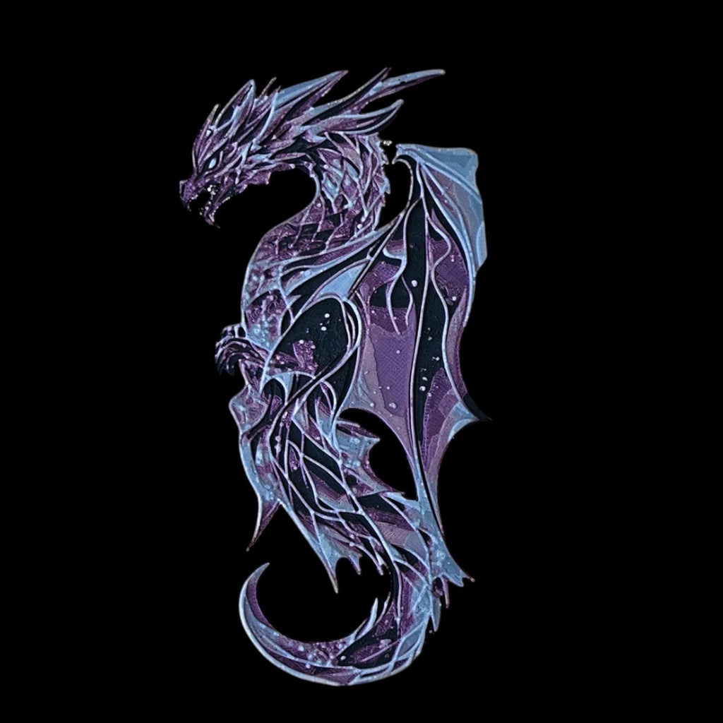 Wyvern Dragon Bookmarkes Set #1 Crystal, # 2 Sea, #3 Crimson and #4 Forest
