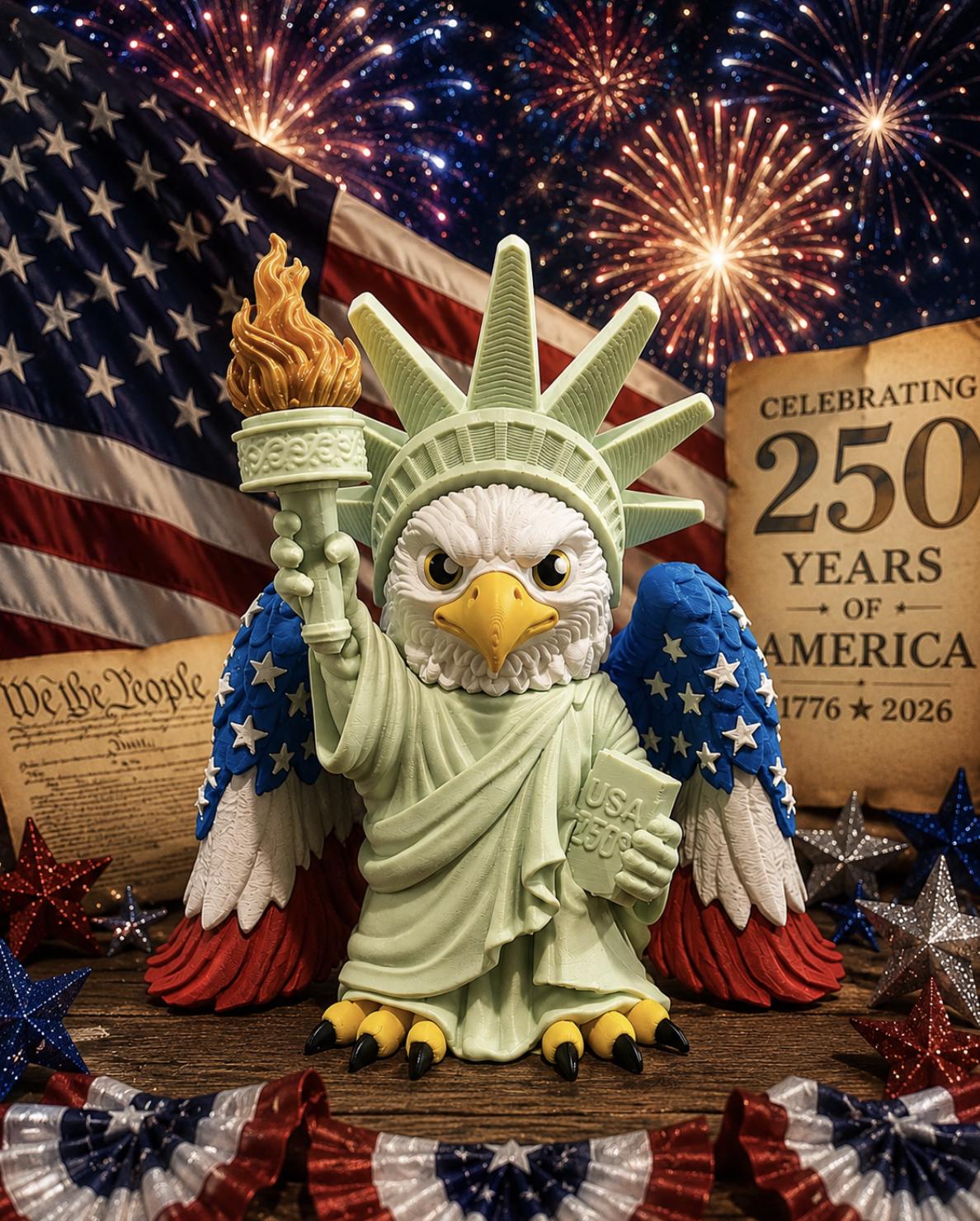 Liberty Eagle 250th Anniversary Limited Edition - JM Designs