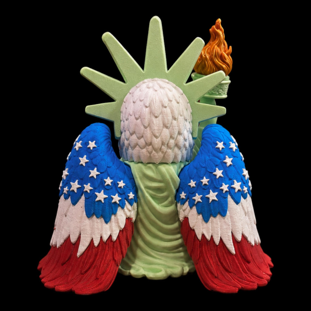 Liberty Eagle 250th Anniversary Limited Edition Standing Tall Patriotic Americana Flag Wing American Independence Day