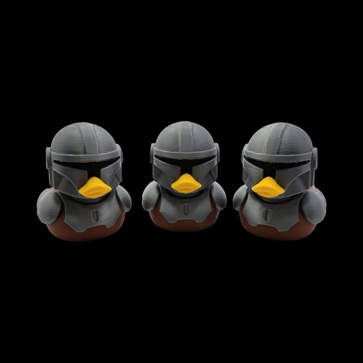 Mandalorian Inspired Duck 3D Printed Space-Themed Decor for Car Dashboard - JM Designs