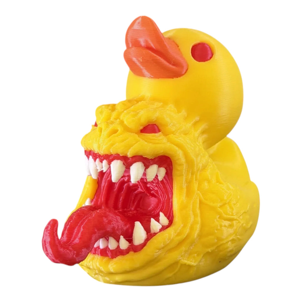 Mimic Duck – 3d Printed Fantasy Monster Collectible Horror Desk Display - JM Designs