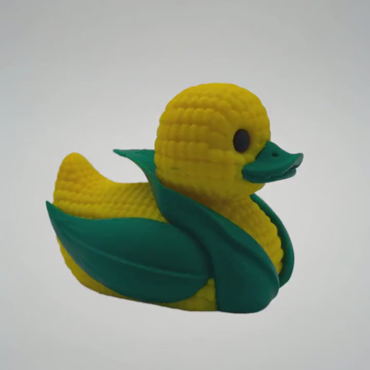 Corn Duck  For Jeeps Dashboards Cruise Line Yellow Desk Decor  Truck Figurine Corn Design