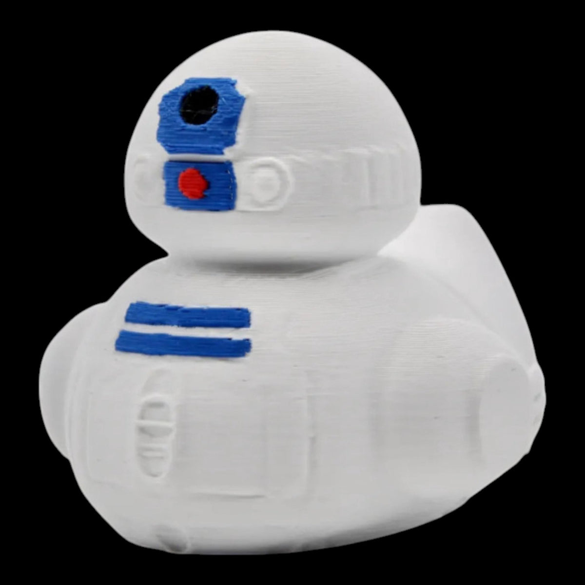 R2D2 Rubber Duck, 3D Printed Star Wars Decor for Desk or Bath - JM Designs