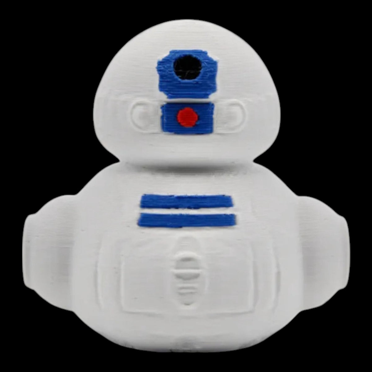 R2D2 Rubber Duck, 3D Printed Star Wars Decor for Desk or Bath - JM Designs