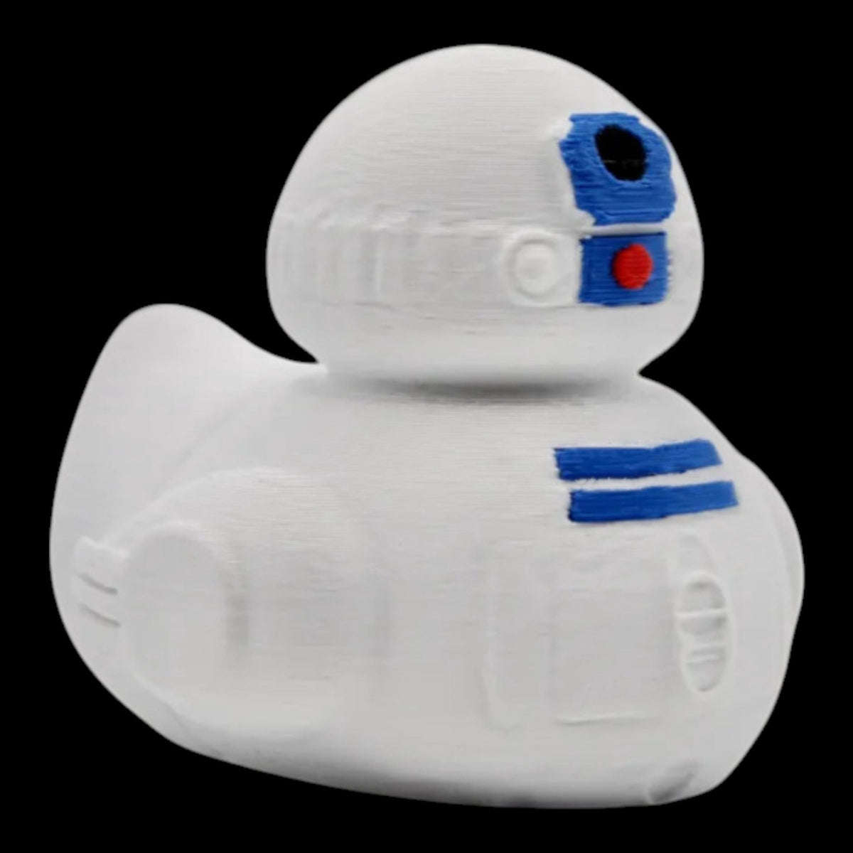 R2D2 Rubber Duck, 3D Printed Star Wars Decor for Desk or Bath - JM Designs