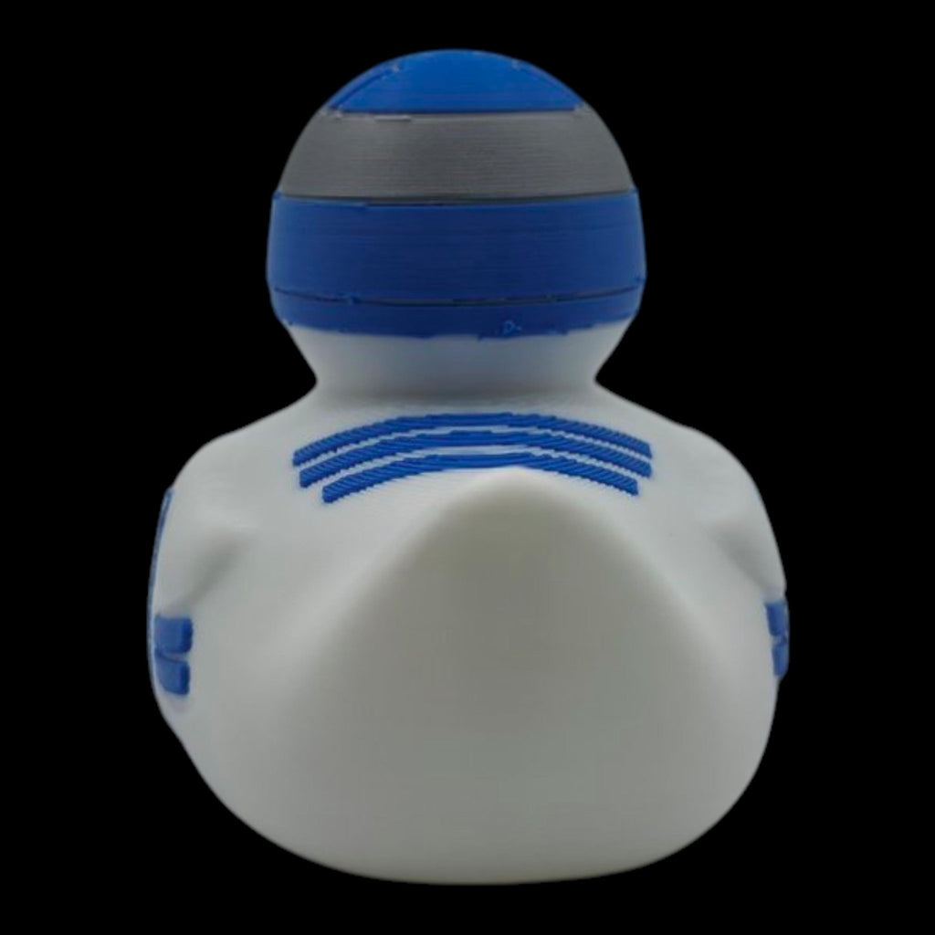 R2D2 Rubber Duck, 3D Printed Star Wars Decor for Desk or Bath - JM Designs