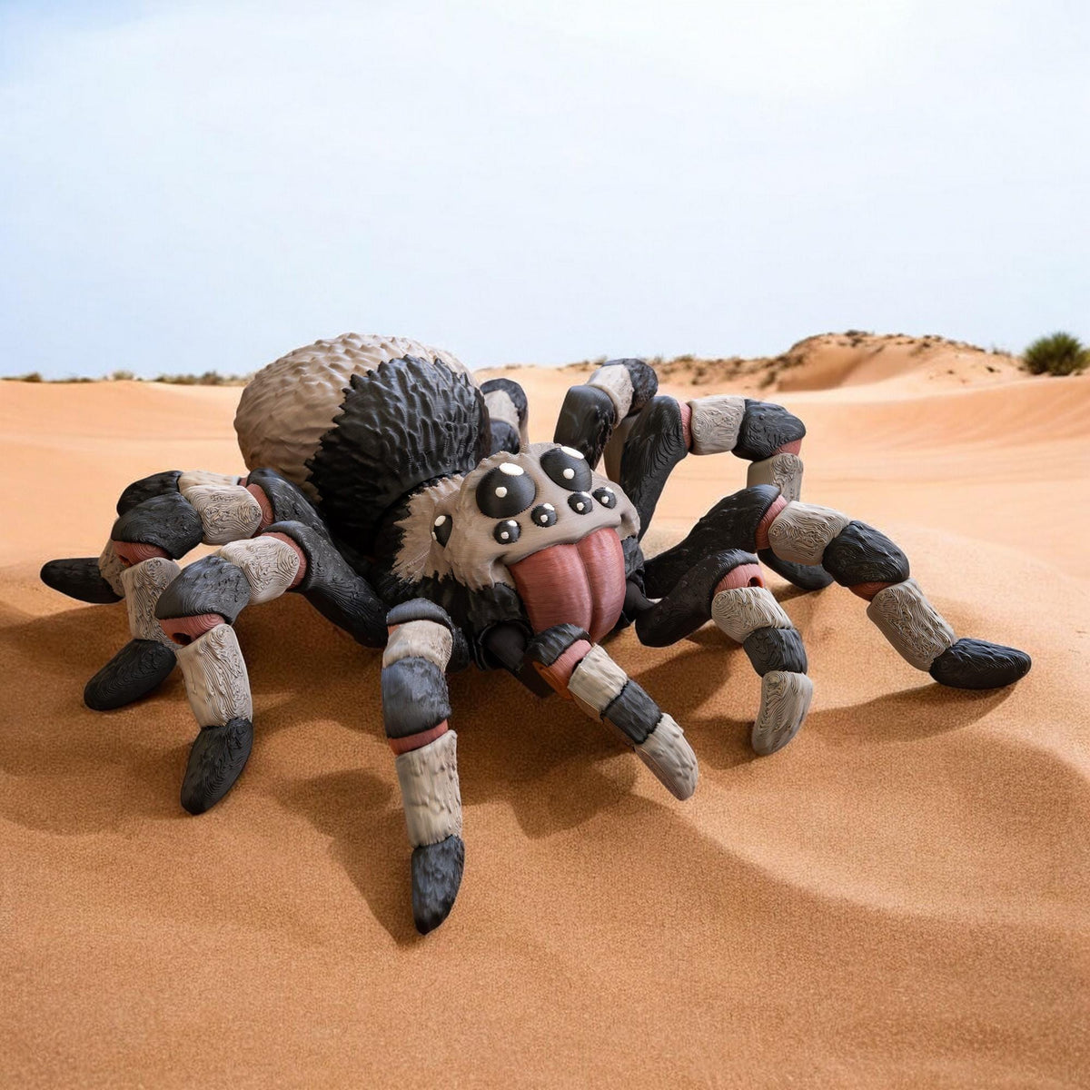 Tarantula Figurine: Realistic Spider Model - JM Designs