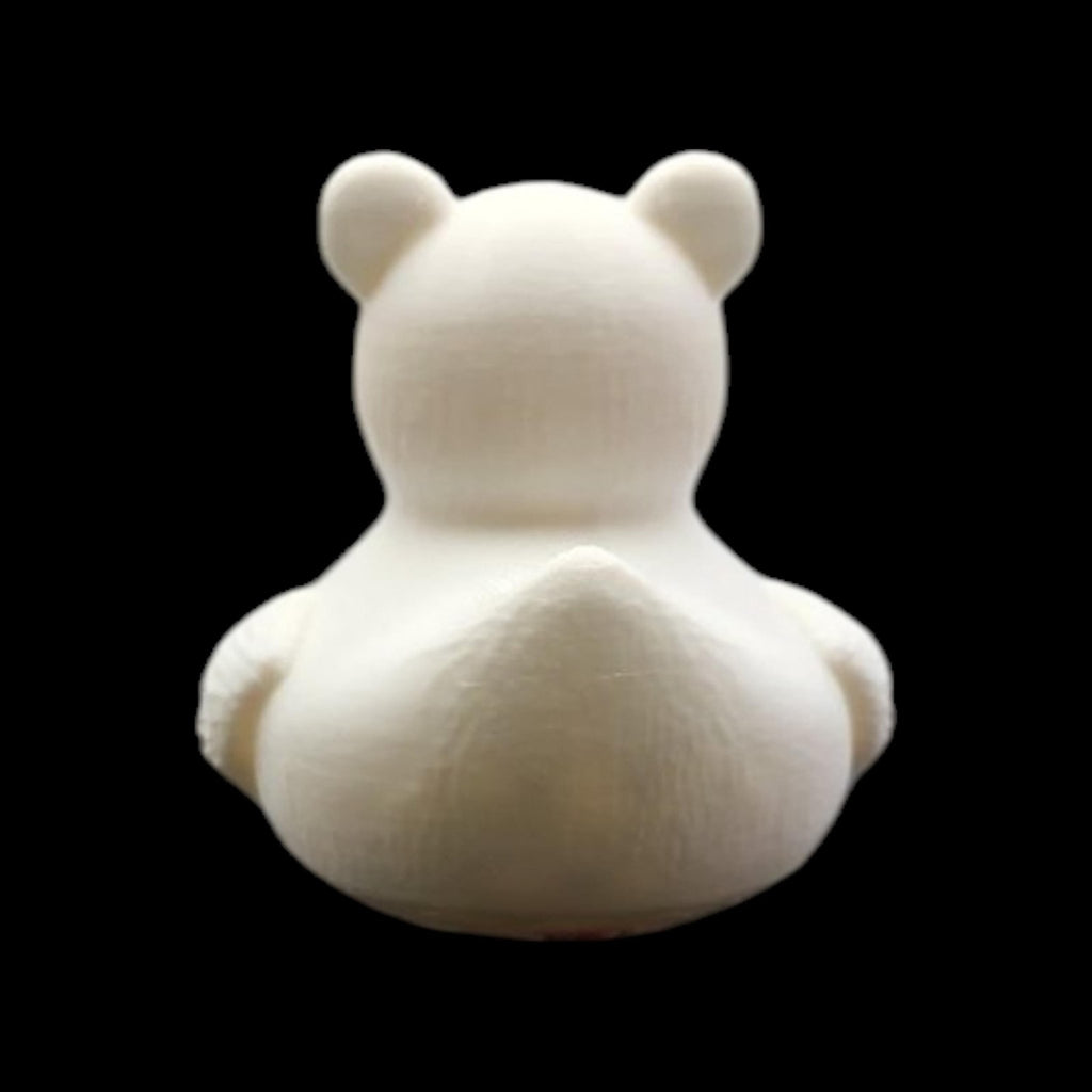 Toddler Bath Toy: 3D Printed Brown Bear Duck for Fun Time - JM Designs