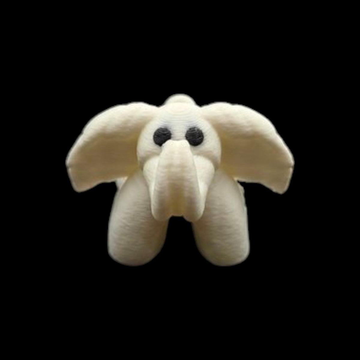 White Elephant Towel Animal Keychain Souvenir Travel Accessory Vacation Carnival Cruise Line - JM Designs