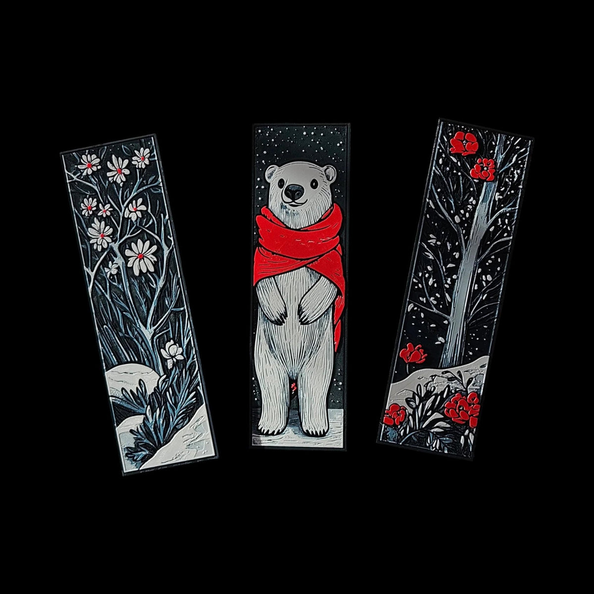 Winter Bookmark Set - JM Designs