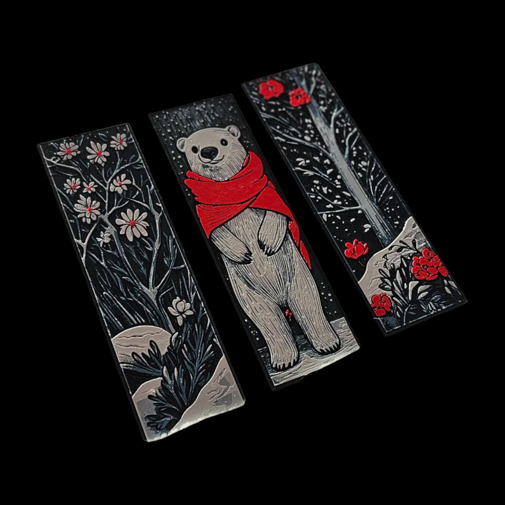 Winter Bookmark Set - JM Designs