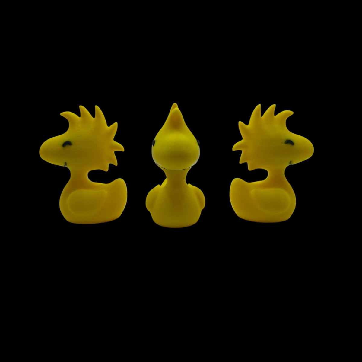 Woodstock Peanuts Duck Figurine, Yellow Bird Statue for Desk Decoration - JM Designs
